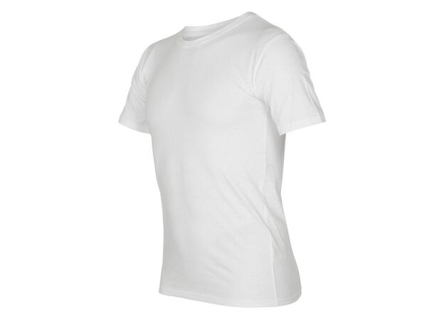 UMBRO Plain cotton tee jr Hvit 128 God T-skjorte til trening og fritid.